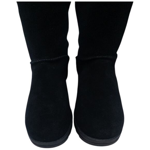 Muk Luks Women's Ziggy Rodeo Boots Women's size 8.5 Black Suede - Picture 7 of 7